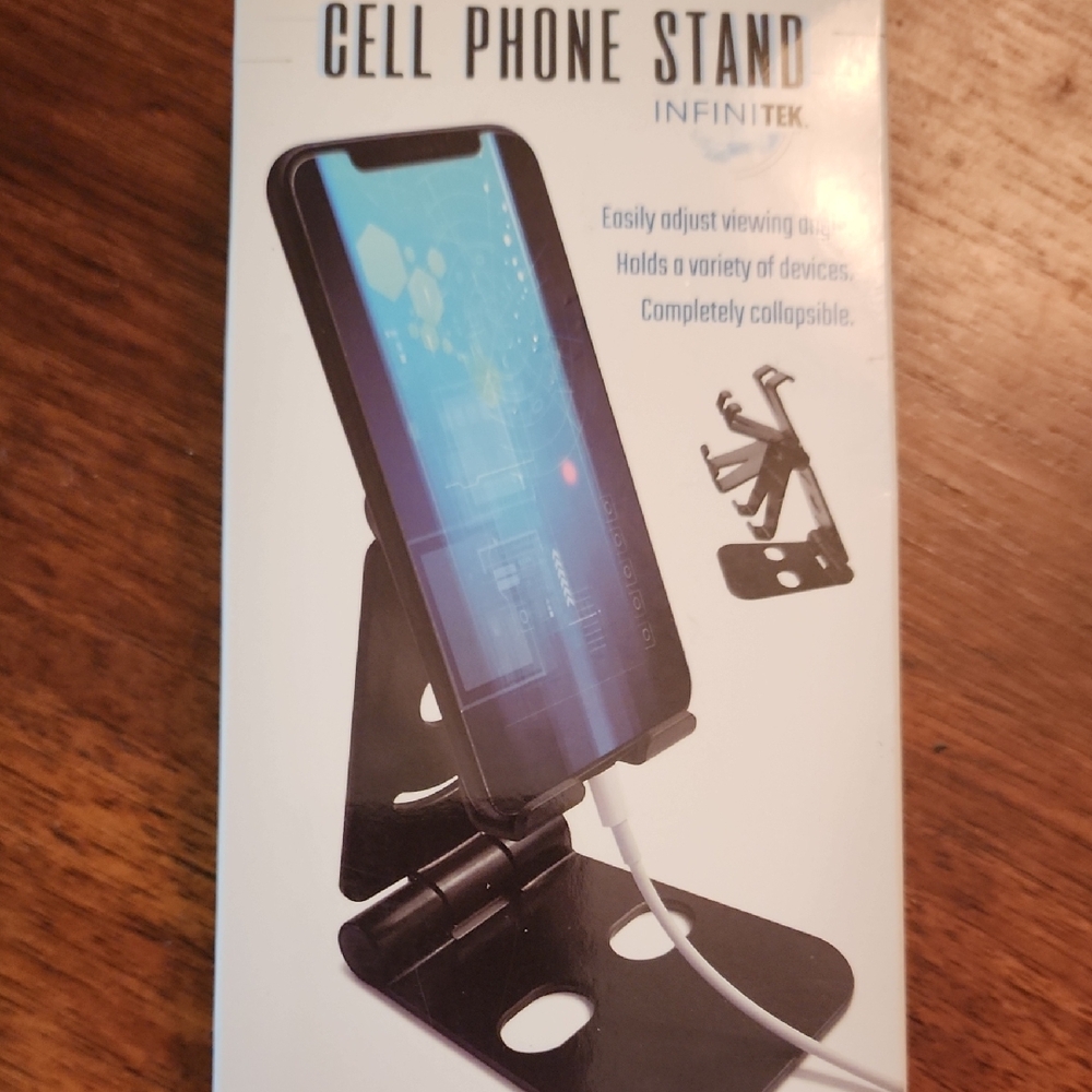 InfiniTek Black Cell Phone Stand